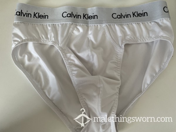 Loaded White Calvin Klein Briefs