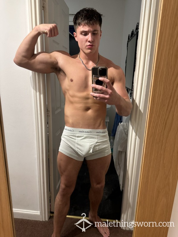 White CK Boxers