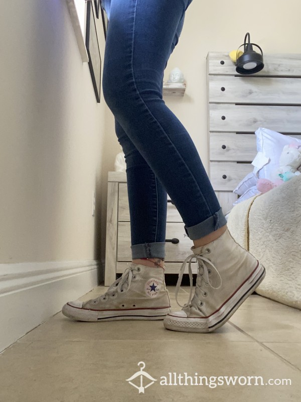 White Converse