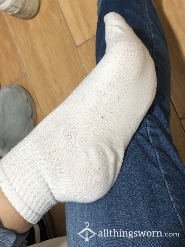 White Cotton Socks