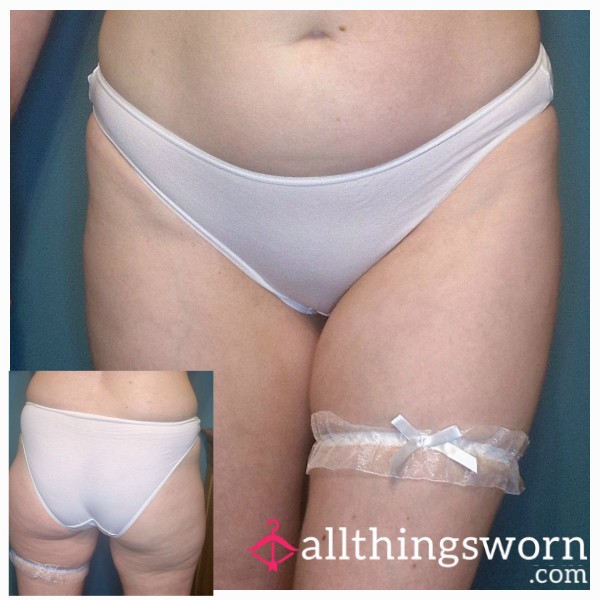 White Cotton Panties 24hour Wear