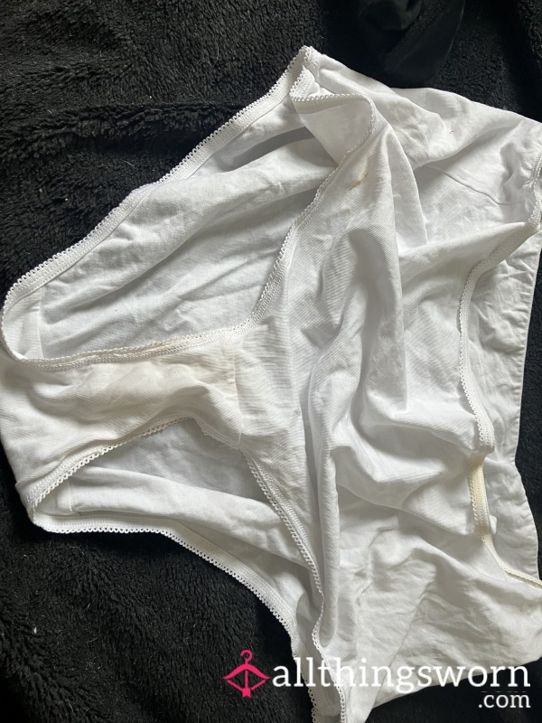 White Cotton Panties