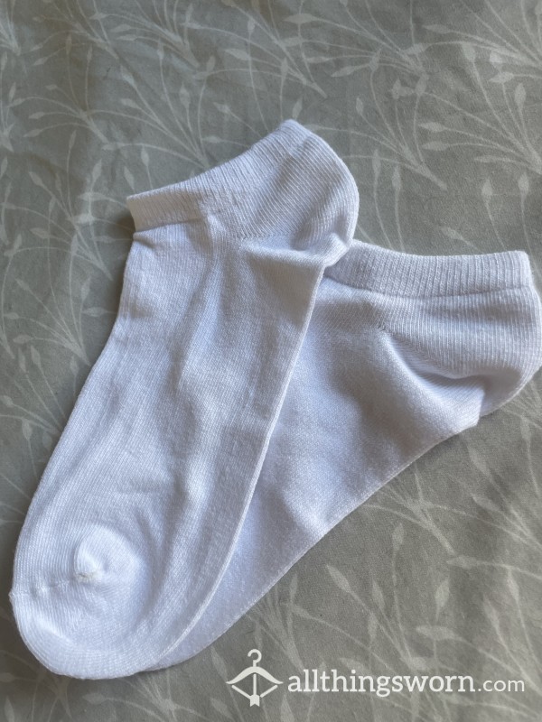 White Cotton Socks