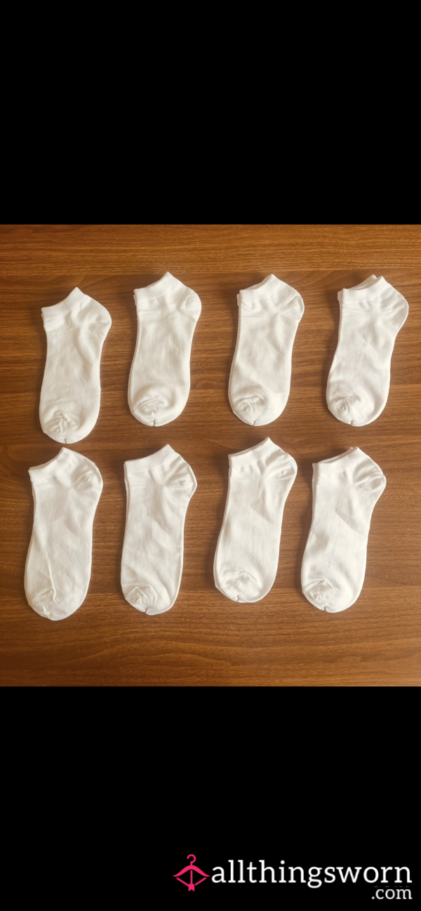 White Cotton Socks