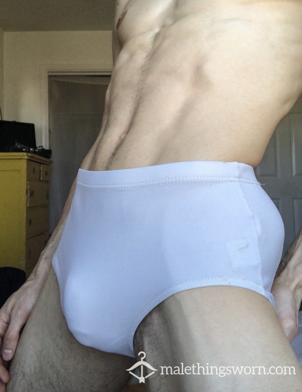 White Dance Briefs