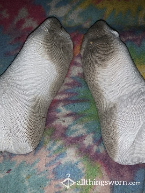 White Dirty Socks