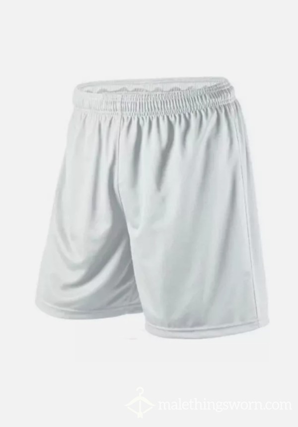 White Football Shorts