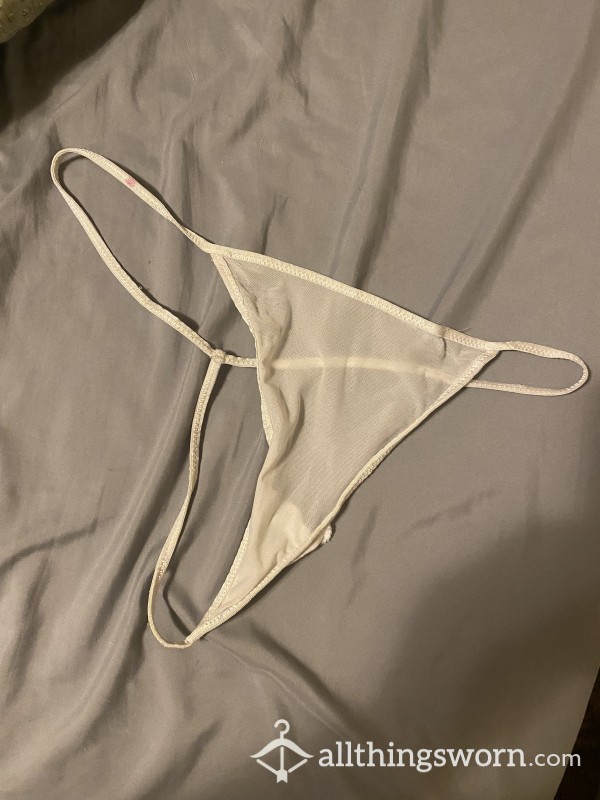 White G String