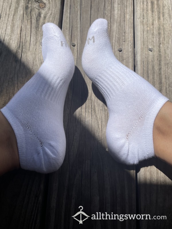 White Gym Socks