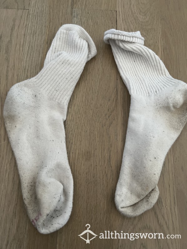 White Gym Socks