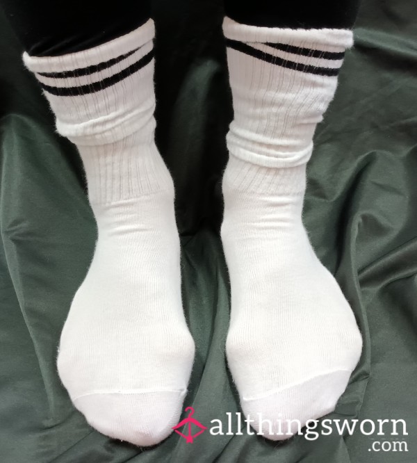 White Gym Socks