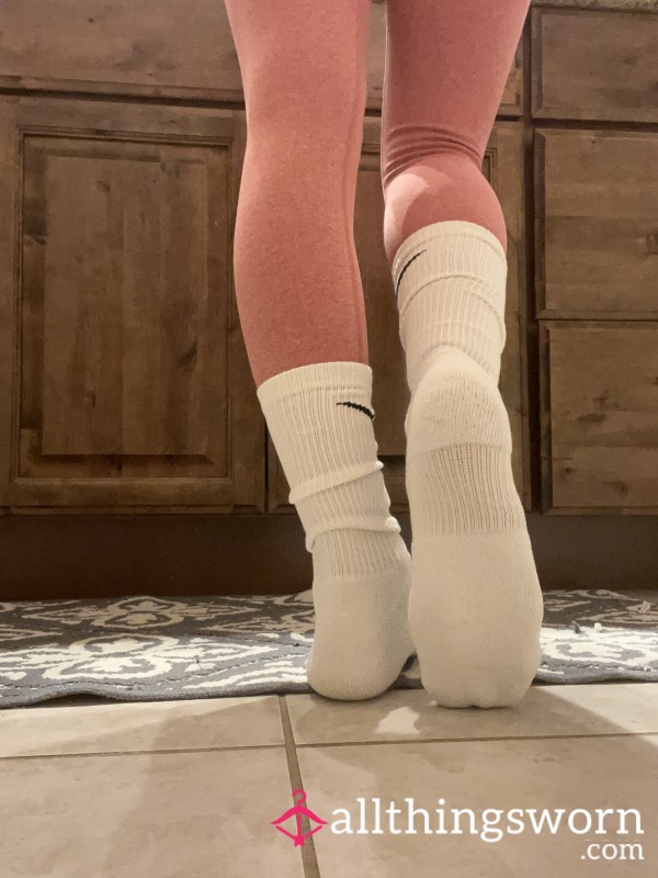 White Gym Socks