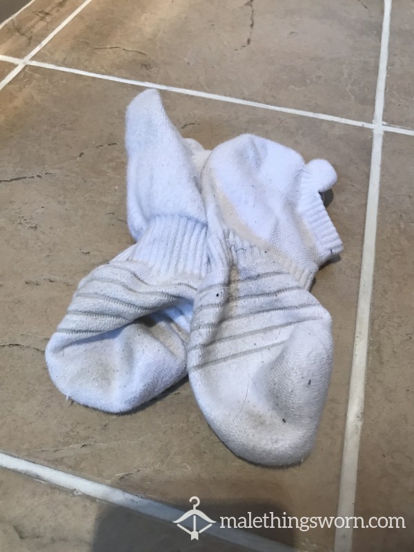 White Gym Socks