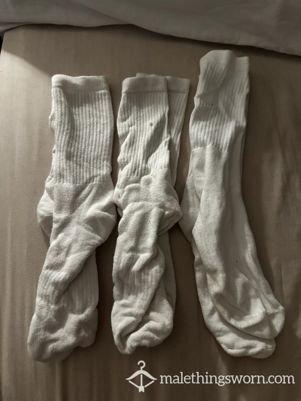 White Gym Socks