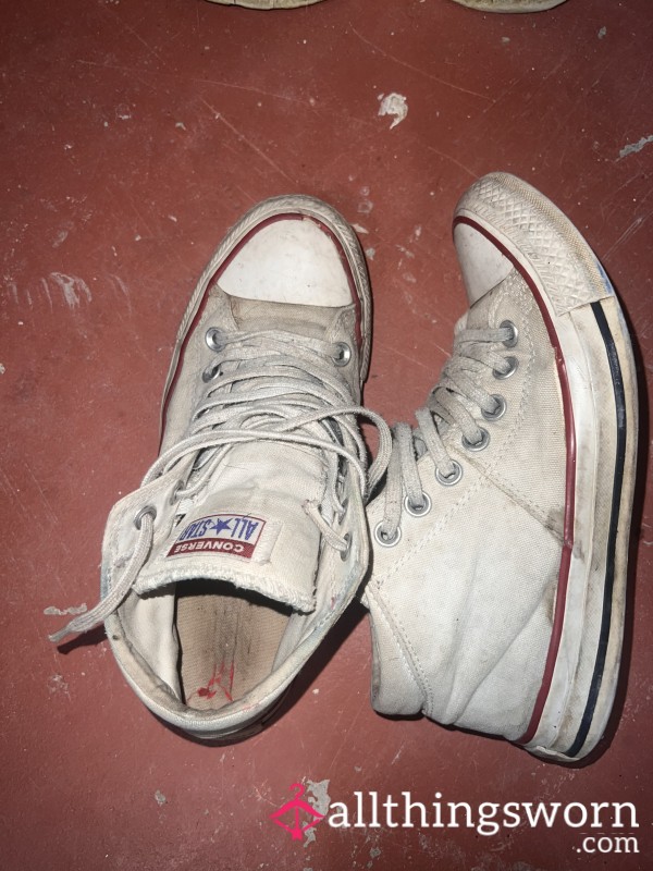 White High Top Converse