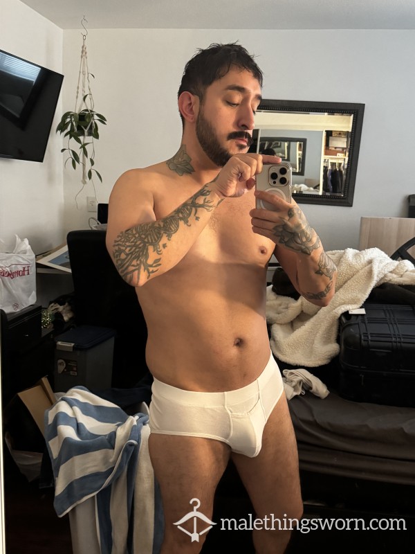 White Jockey Briefs