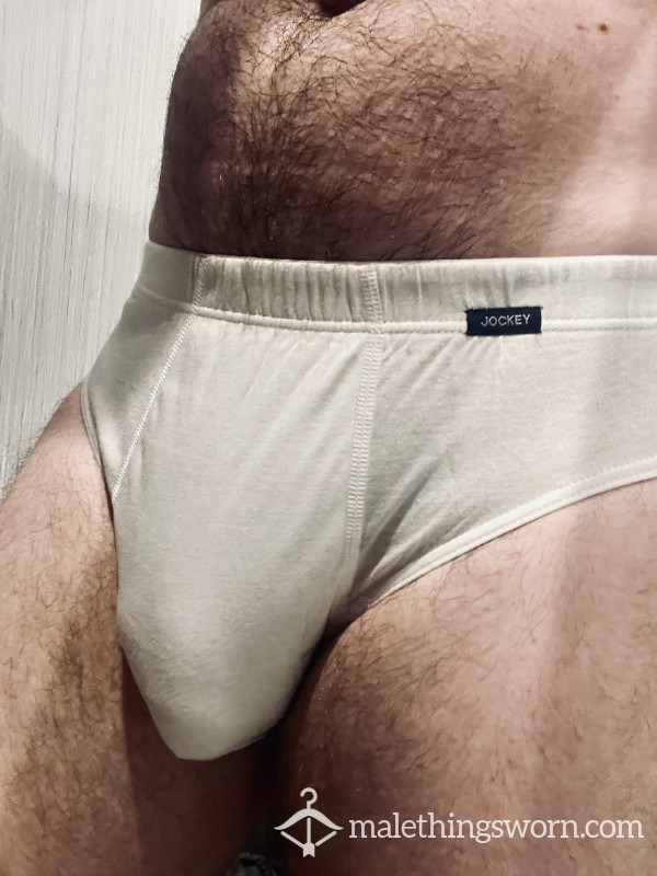 White Jockey Briefs (L)