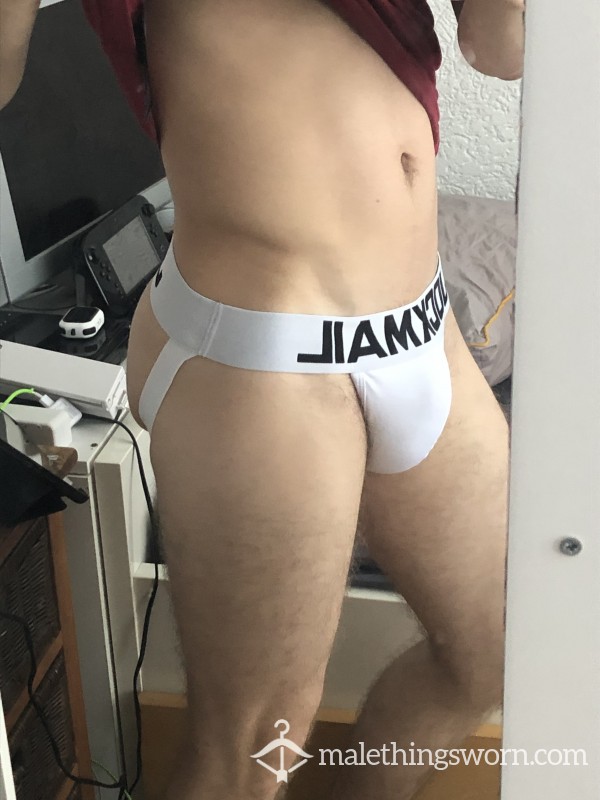 White Jockstrap