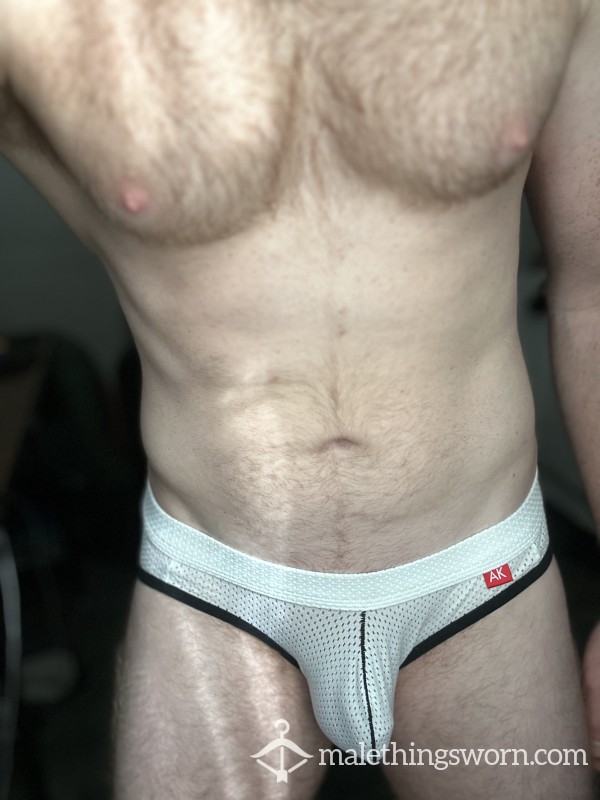 White Jockstrap