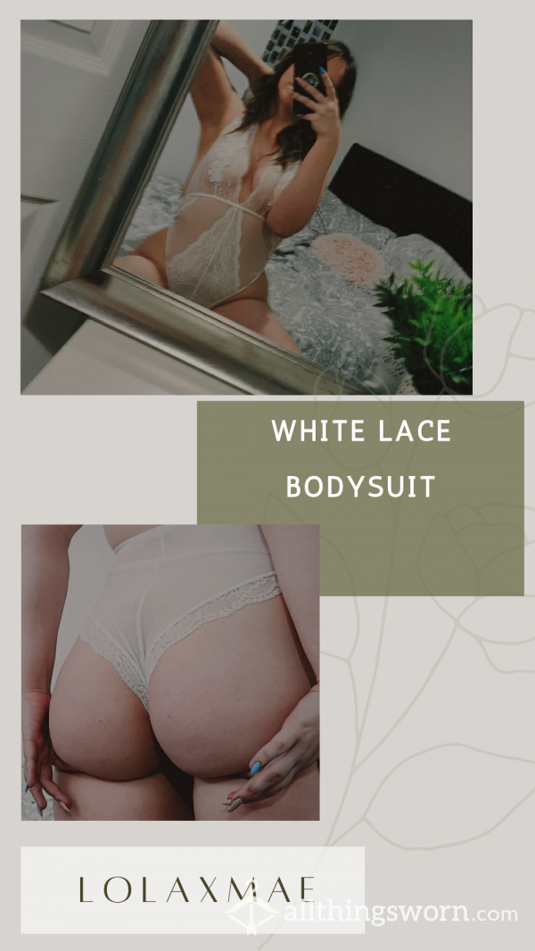 White Lace Bodysuit