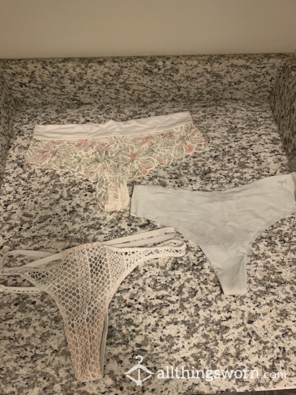 White Lacey Panties