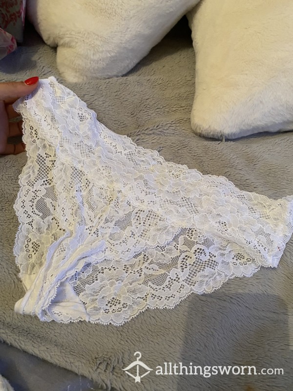 White Lacey Panties