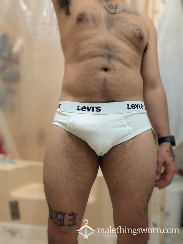 White Levi's Briefs