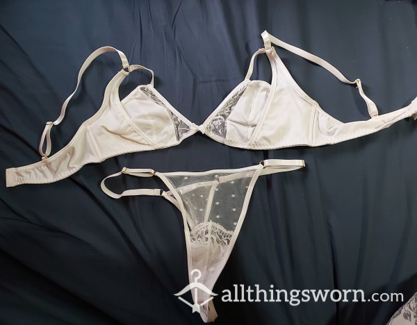 White Lingerie Size 8 UK