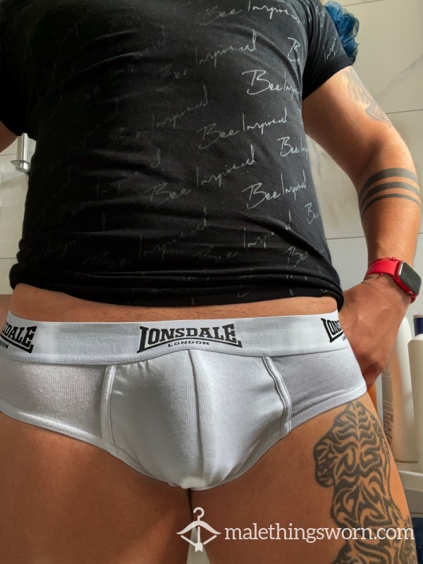 Cla**ic Comfort, Personal Touch: Lonsdale Briefs 🤍🔥