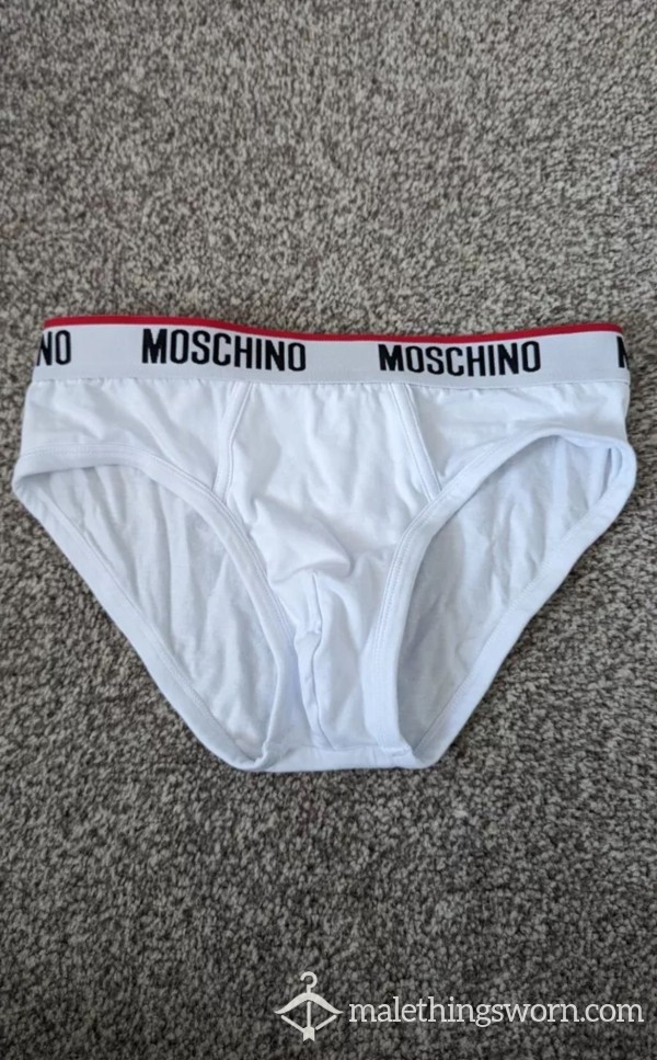 White Moschino Briefs