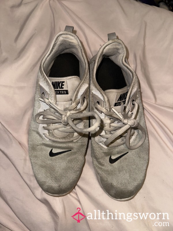 White Nike Dance Team Shoes