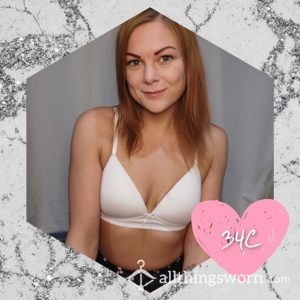 White No Wire Bra