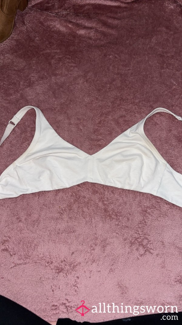 White Non-padded 36E Bra