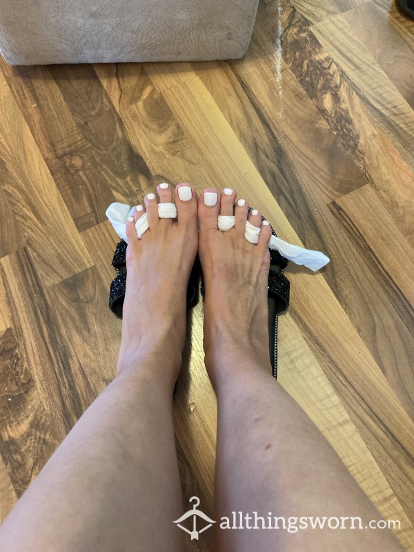 White Pedi & Mani Set