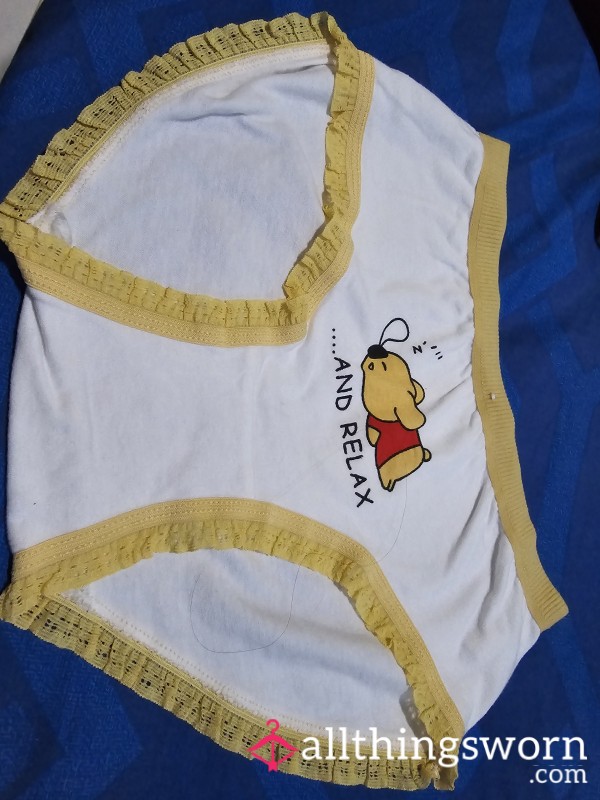 White P**h Bear Panties