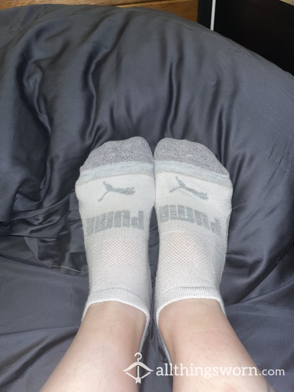 White Puma Socks