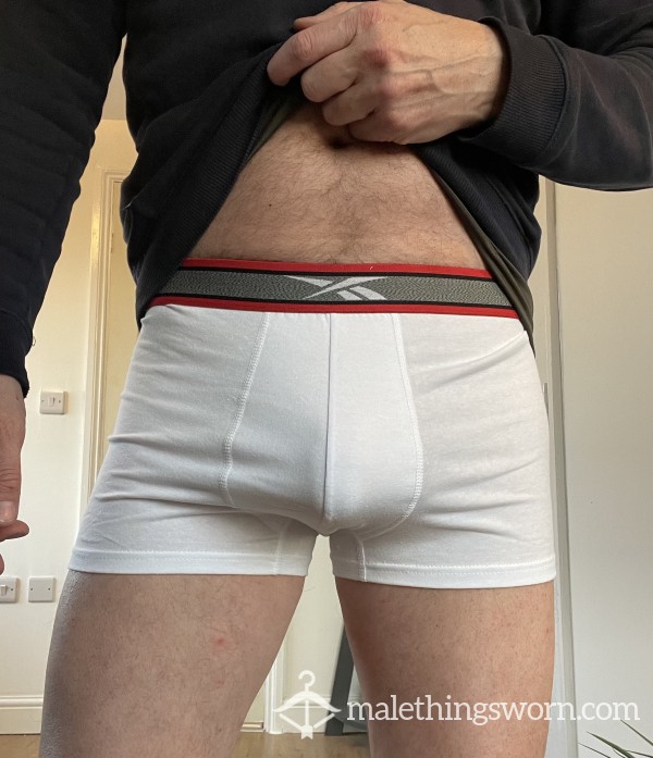 White Reebok Boxers