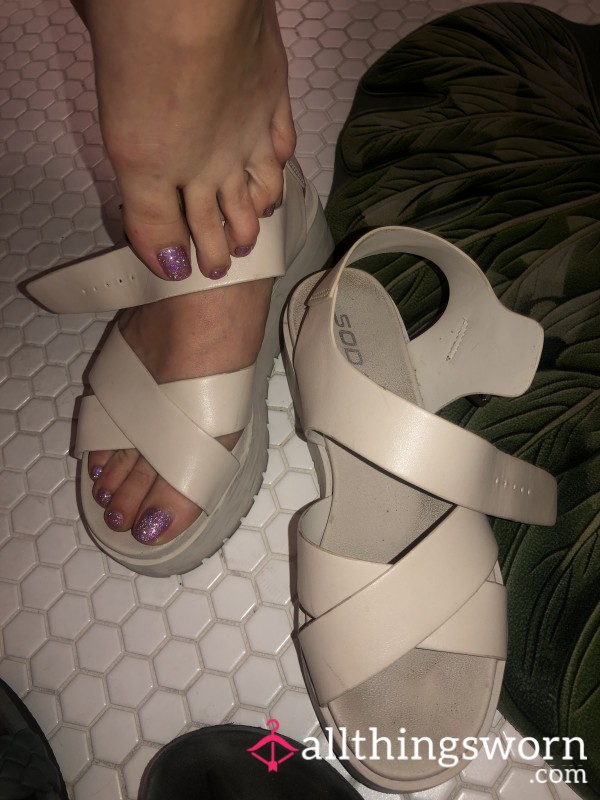 White Sandals