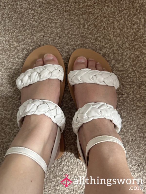 White Sandals