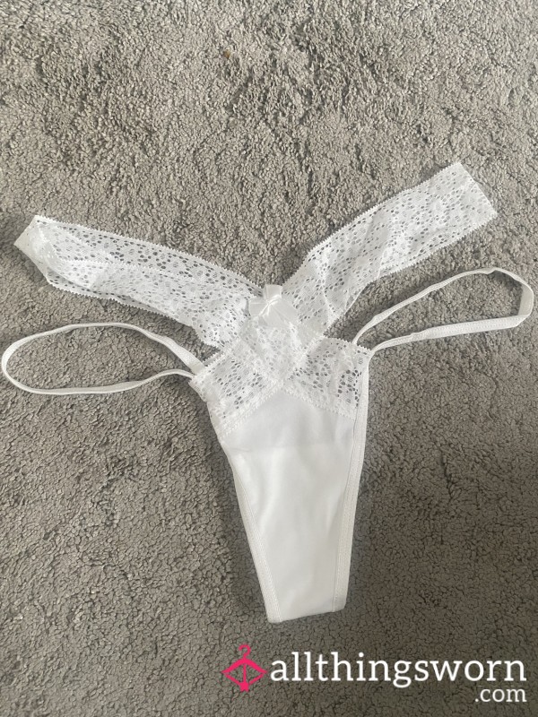 White S**y Thong