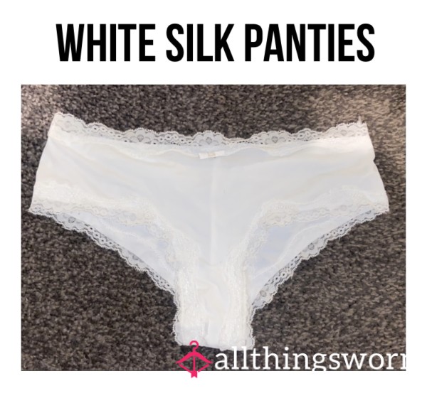 White Silk Panties🕊️