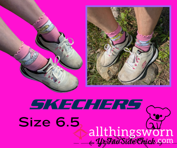 White Skechers