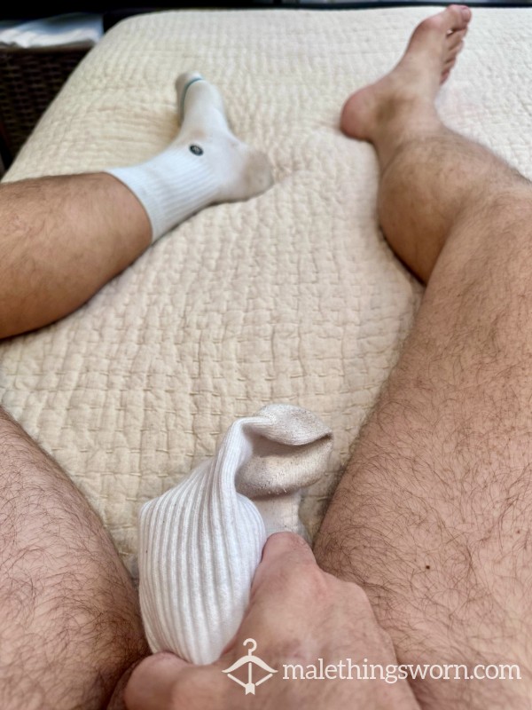 White Socks Ready To Go