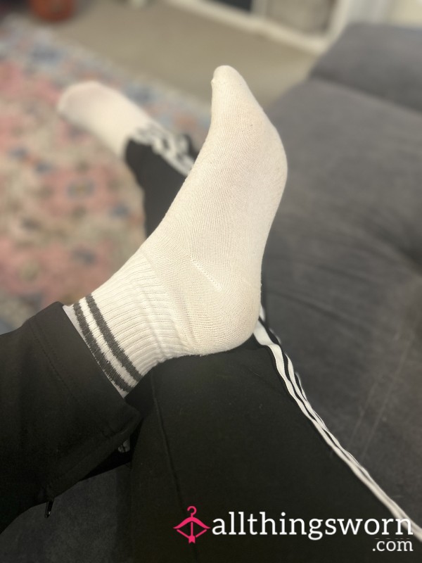 White Socks Worn For 24 Hours