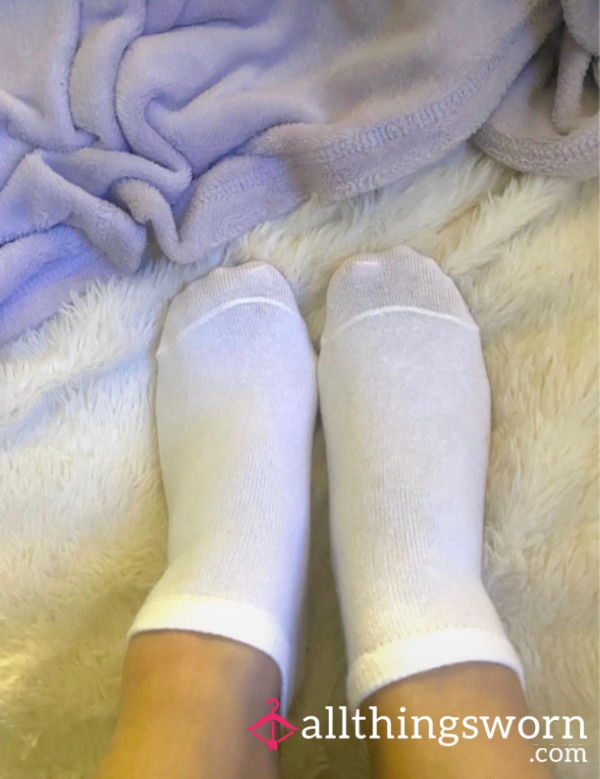 White Sports Socks