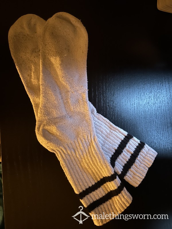 White Sports Socks