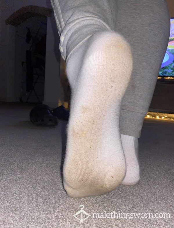 White Sports Socks