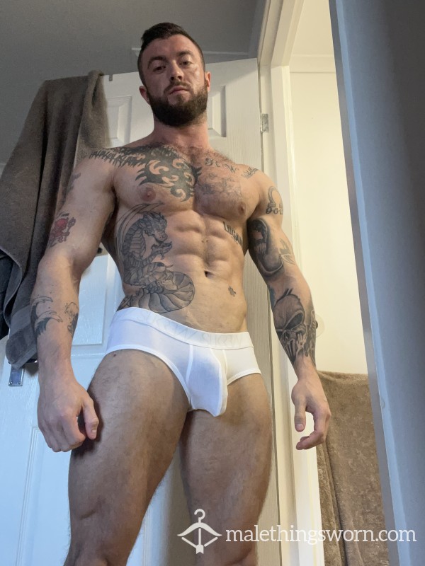 White Sukrew Briefs