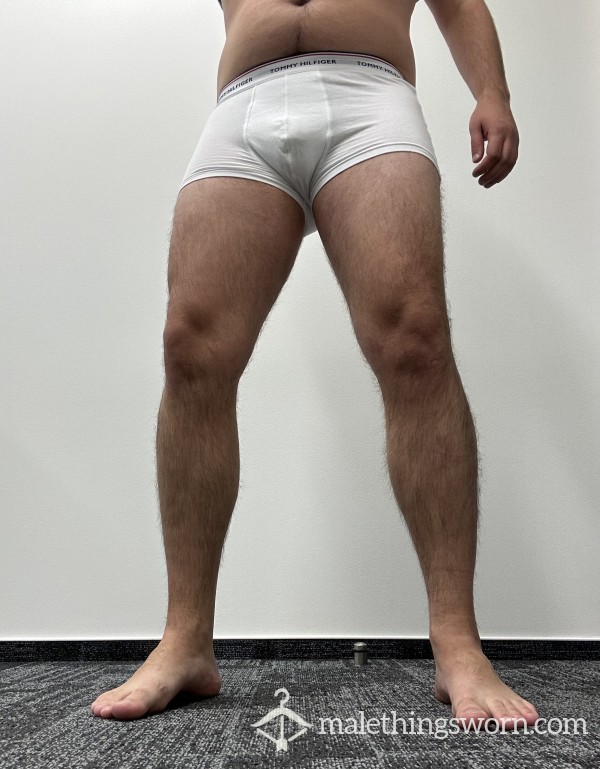 White TH Boxers