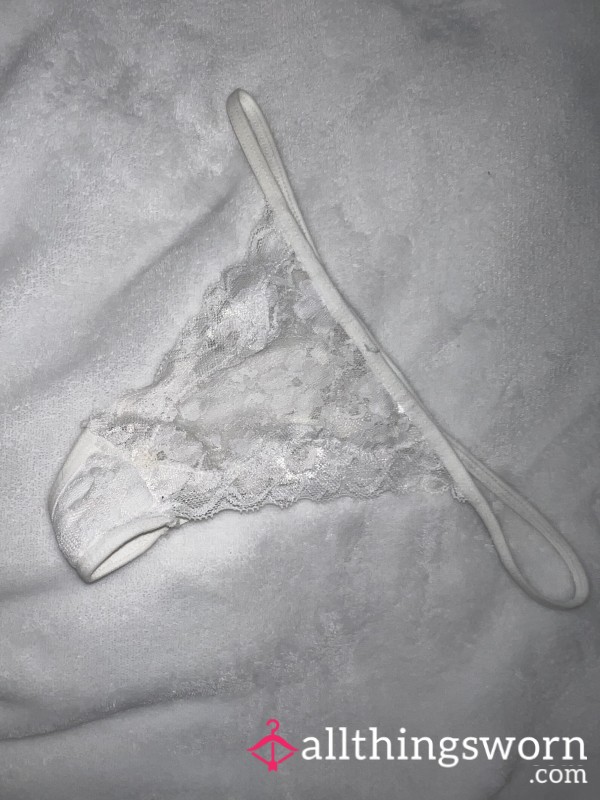 White G String